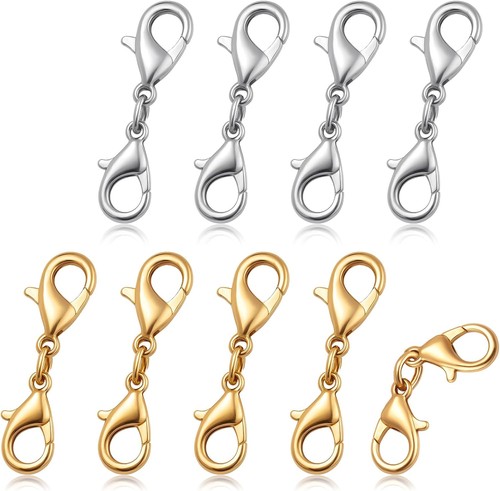 8pcs double lobster - lobster, clasp
